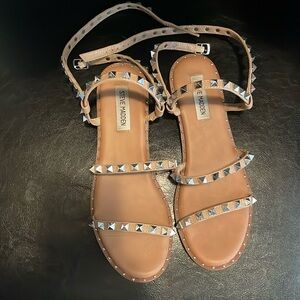 Studded gladiator sandals